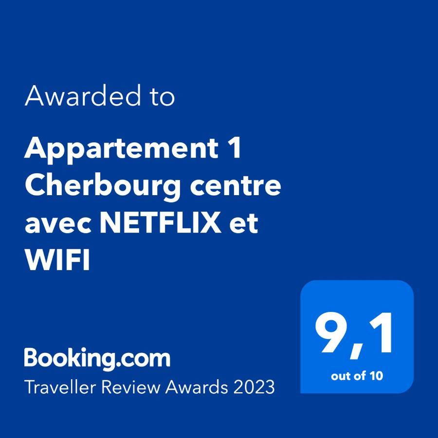 Appartement 1 Cherbourg centre avec NETFLIX et WIFI Extérieur photo
